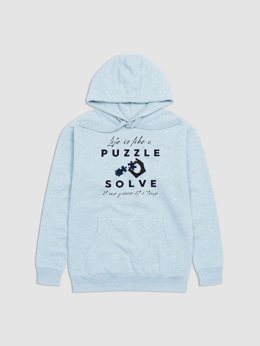 "Life is like a PUZZLE" Premium Unisex Hoodie product image (1)