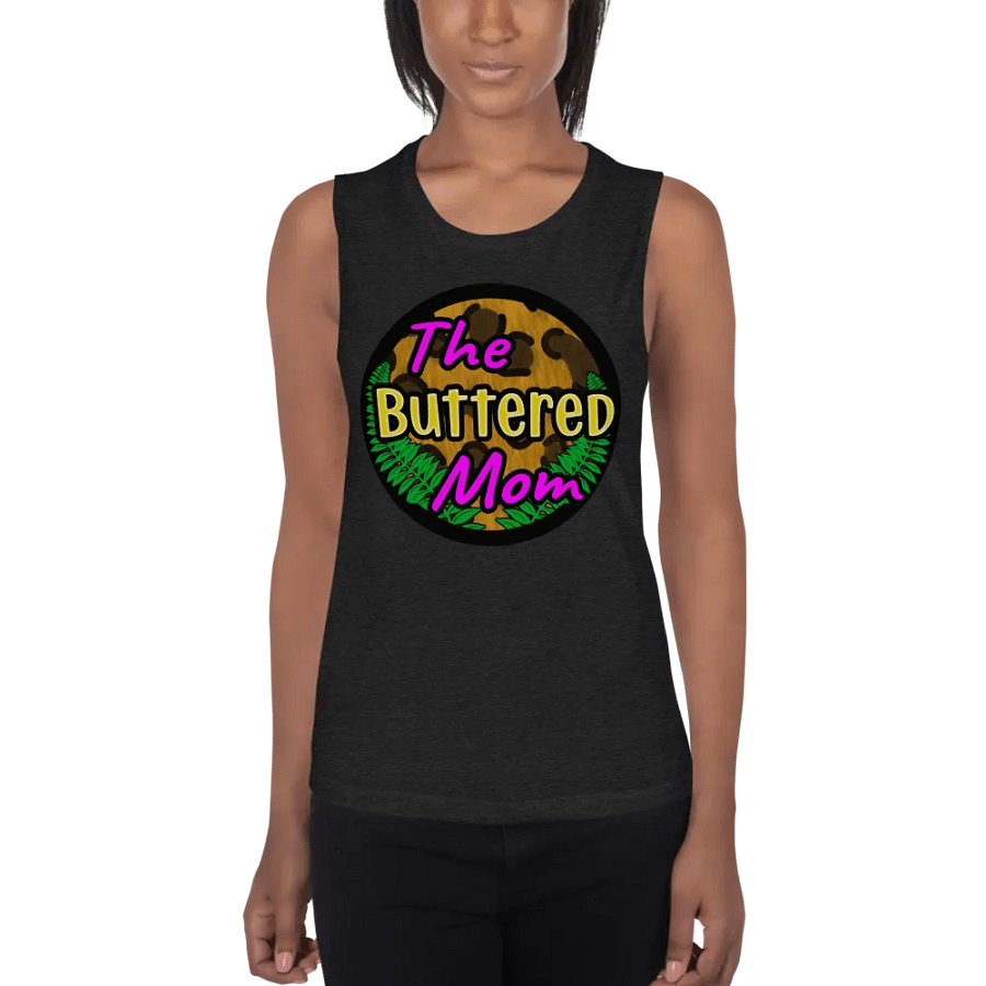 Buttered Mom Muscle Tank Top product image (1)