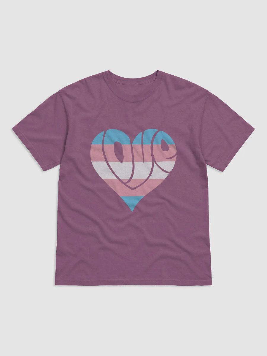 Love Text Trans Heart T-Shirt product image (4)