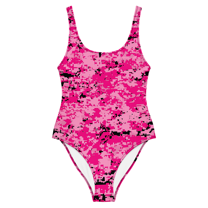 Pixel Pink Camo Swimsuit product image (2)