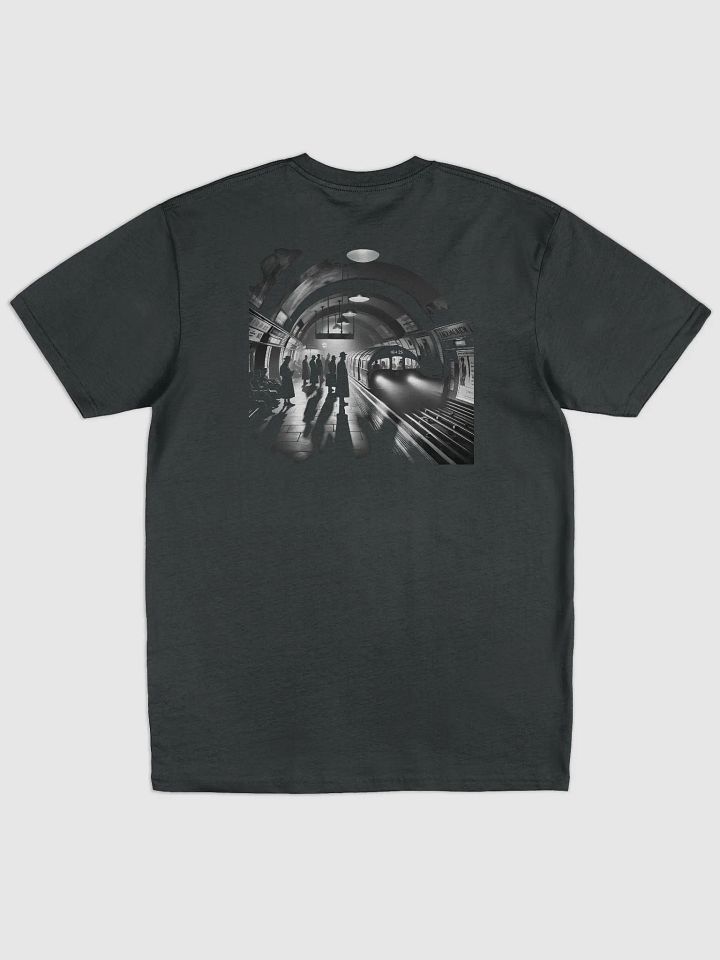 Vintage Metro Mystique: Moonlit Journey Underground (Mens Tee) product image (1)