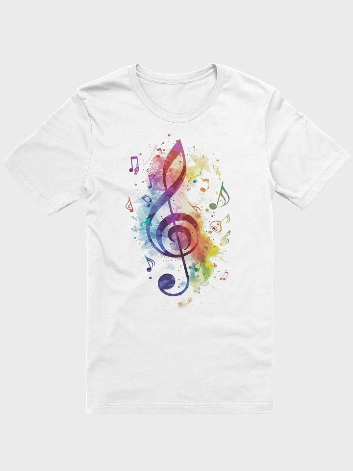 Colorful Crescendo T-Shirt (Bella+Canvas Supersoft) product image (1)
