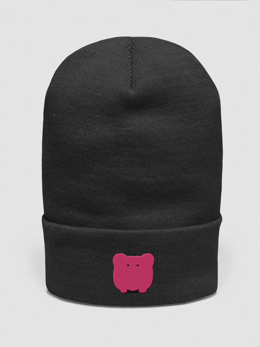 WUPPLES® Cuffed Beanie – Pink Pig | Pink Power product image (4)