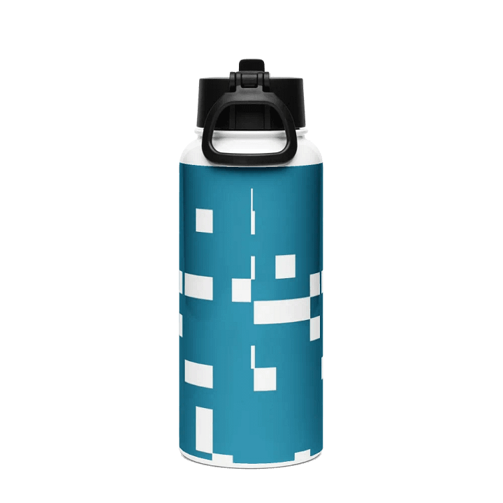 Pattern art 1 Teal Oasis Stainless Steel Bottle product image (2)