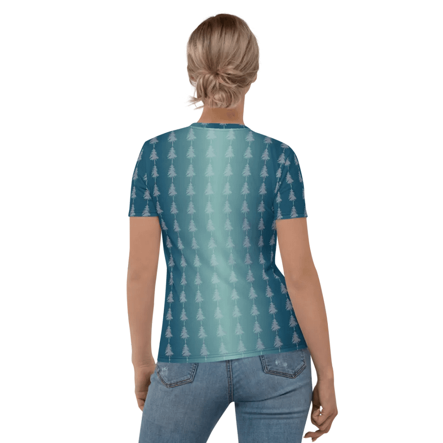 Bear Outdoors All Over Print T-shirt product image (6)