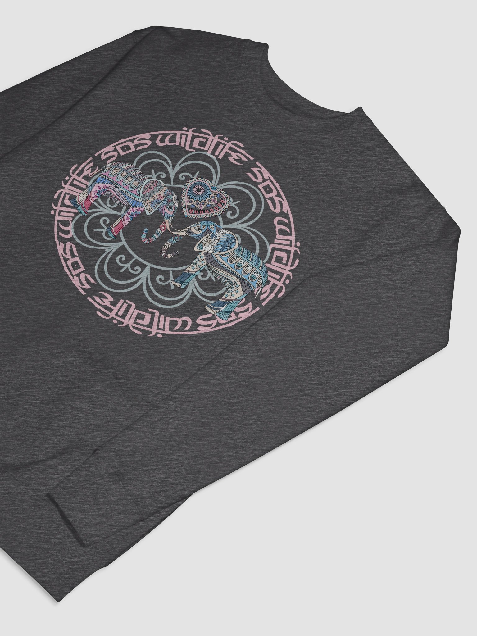 Mandala Elephants and Heart product image (7)