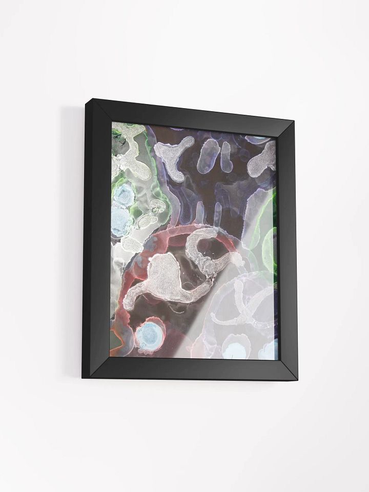 Sugar Skulls Dia de Lost Muertos Ink ARt Ethereal Layers Framed Poster product image (5)