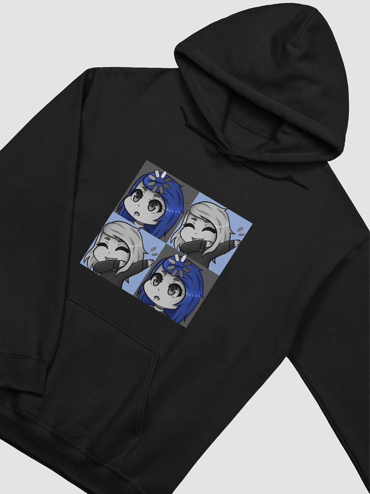 Blue Four-Block Emotes | Classic hoodie product image (15)