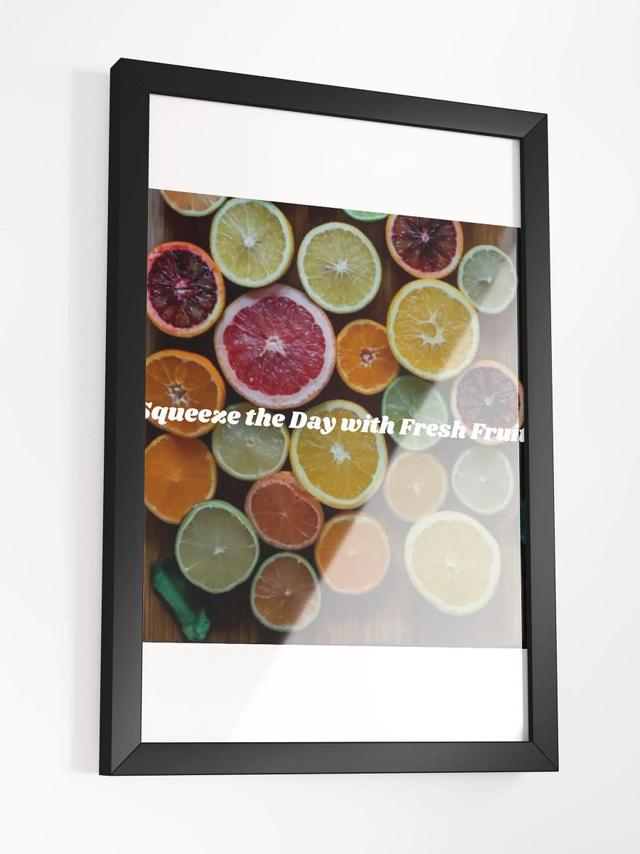 Wall Art Fruit Framed High-Quality Matte Poster (in) product image (13)