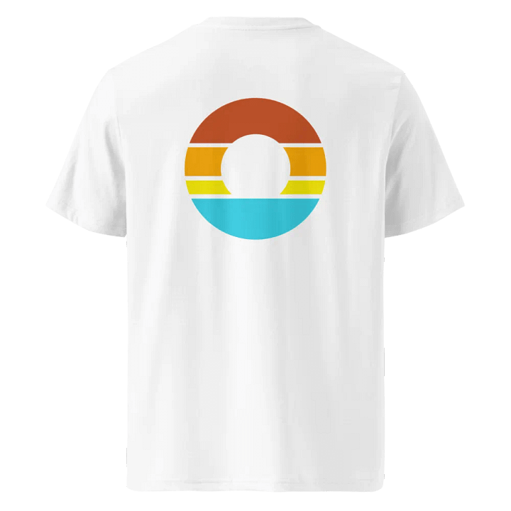 Classic White Sunset Logo T product image (1)