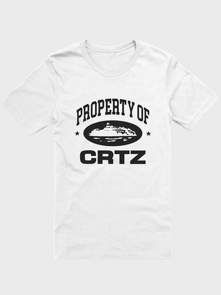 Corteiz OG Property Of Crtz T-Shirt – White product image (1)