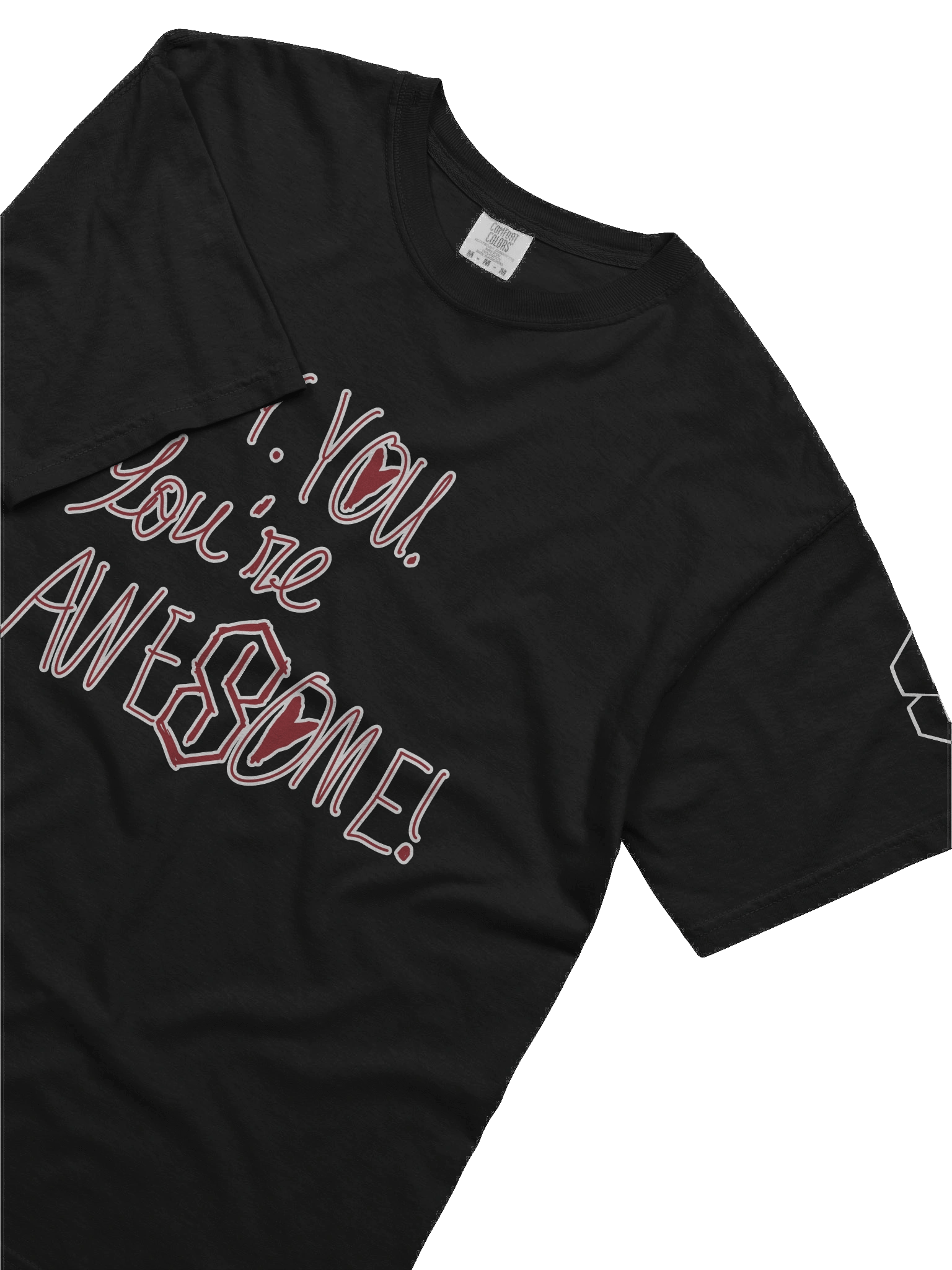 Hey. You. You're Awesome! Dark Tee product image (29)