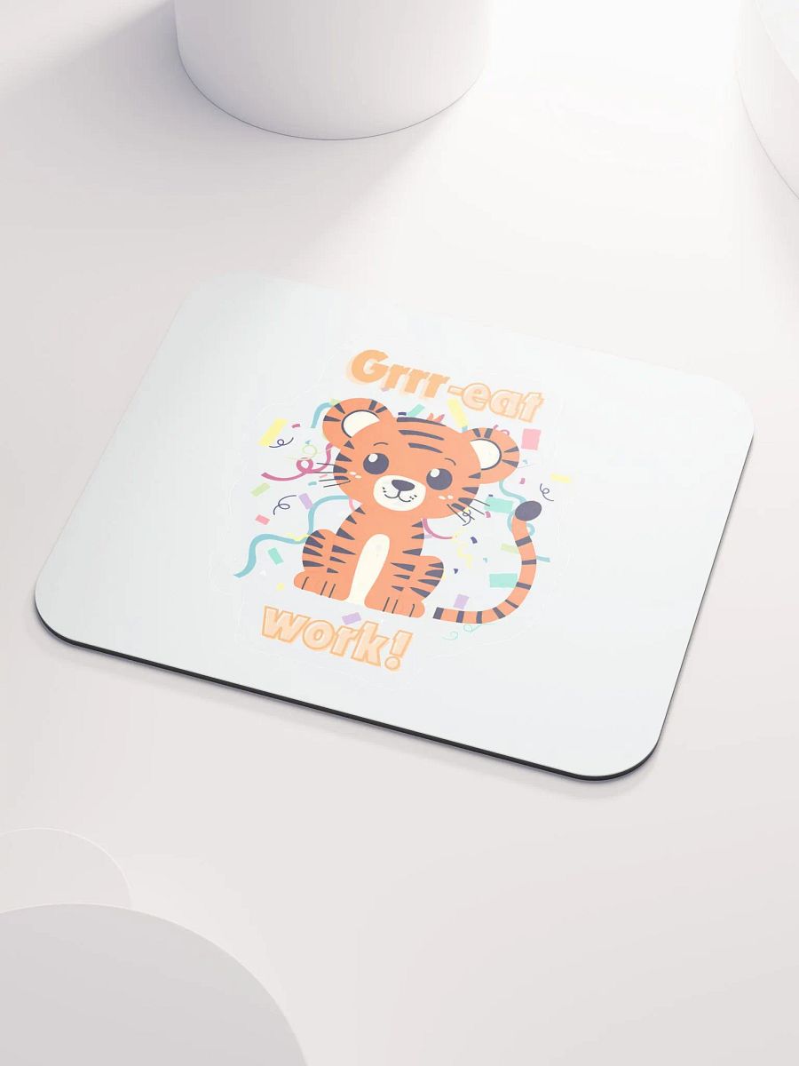 Tiger Grrr-eat Work Mouse Pad product image (3)