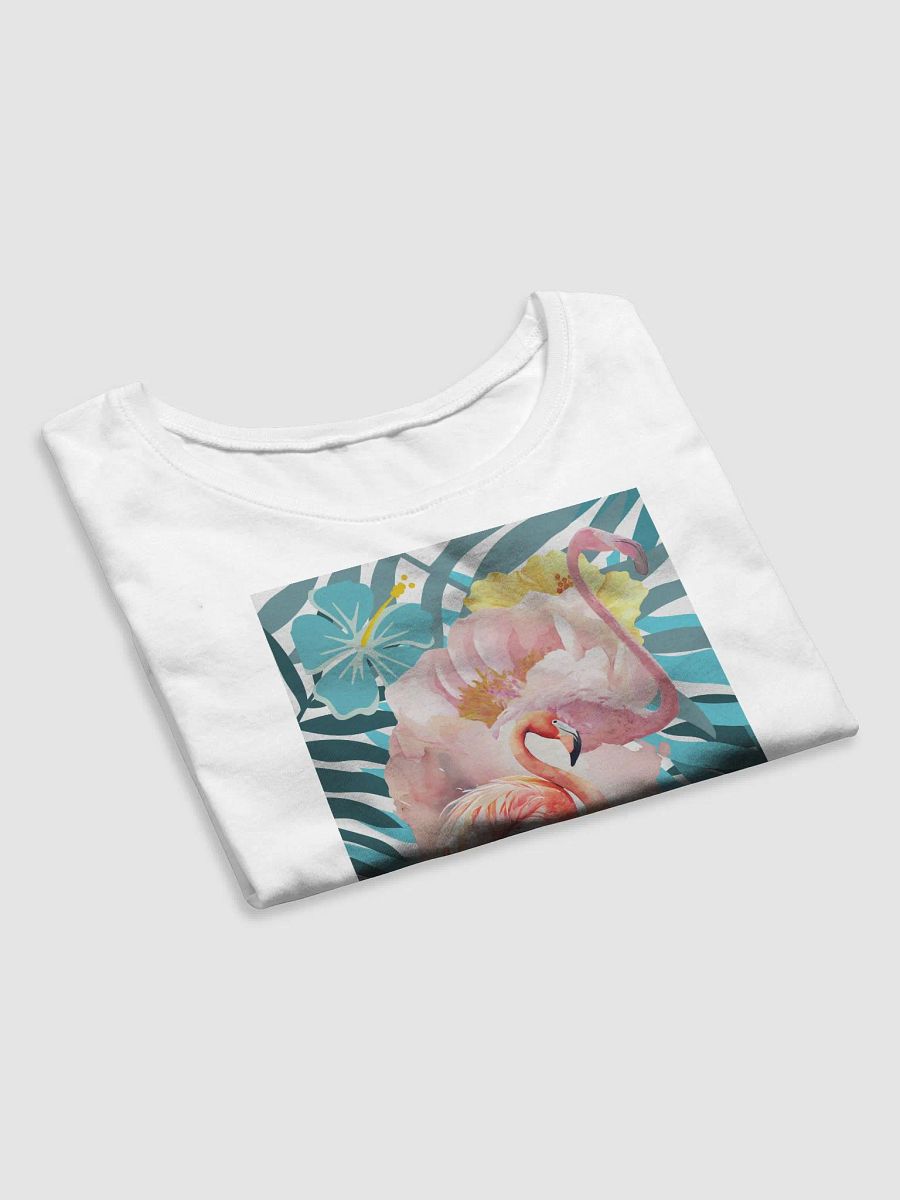 Flamingo Oasis Crop Top product image (8)