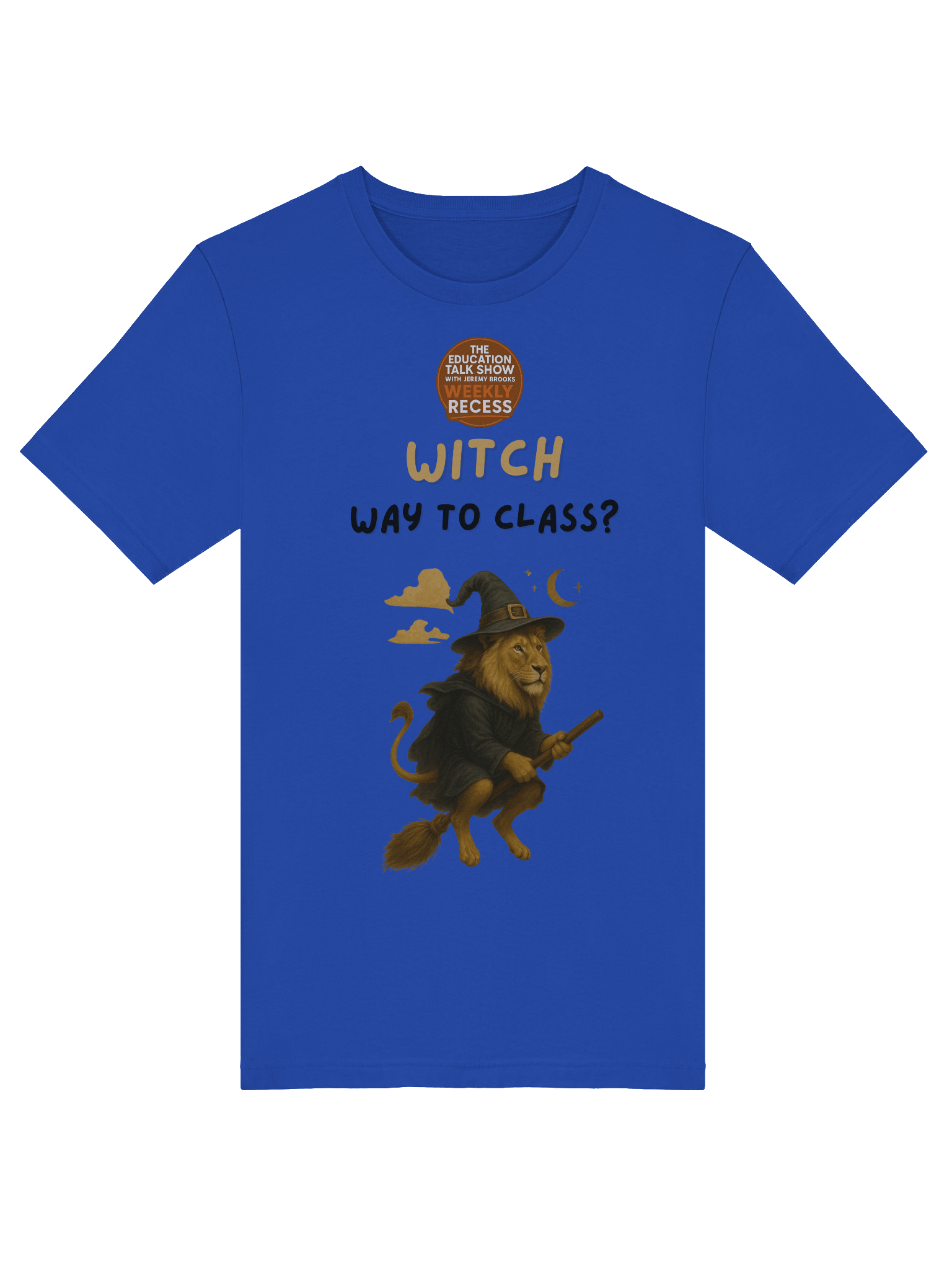 Witch Way to Class? – Halloween Lion Witch Tee product image (5)