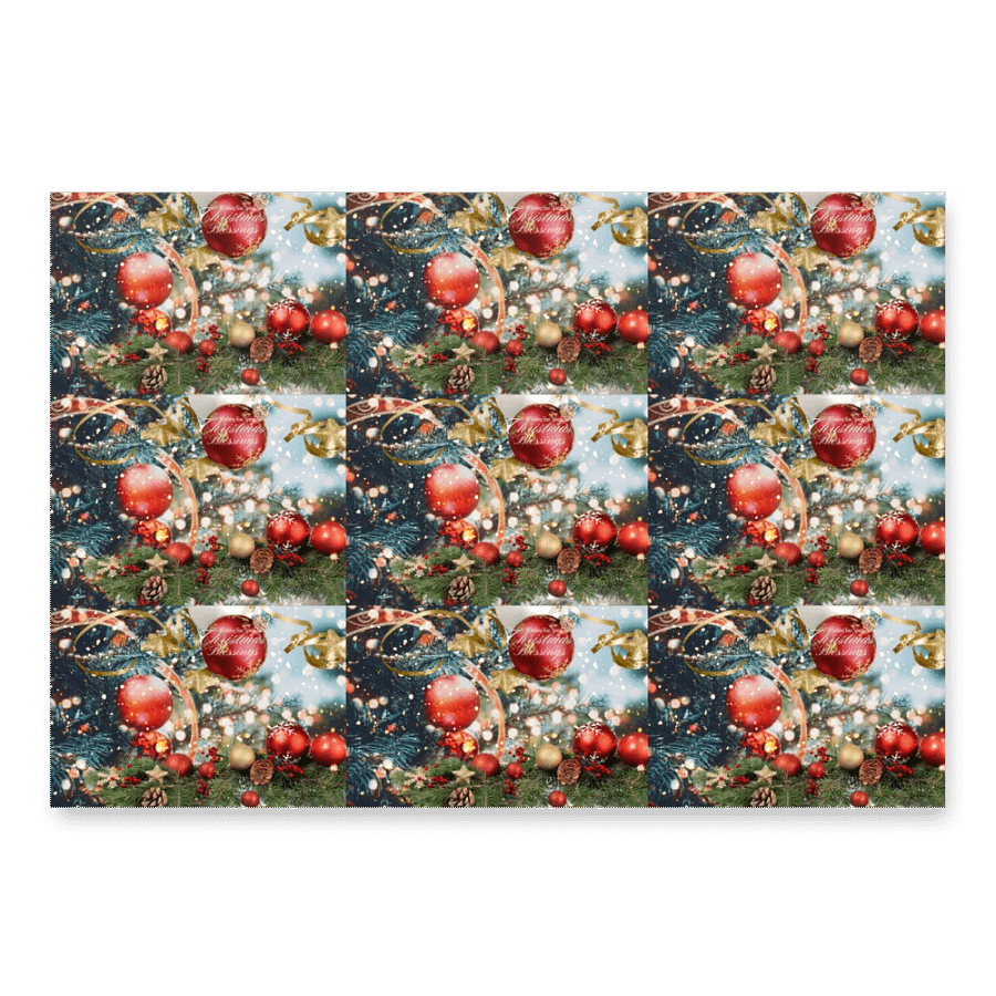 Unique christmas quality wrapping paper  for friends family colleagues product image (3)