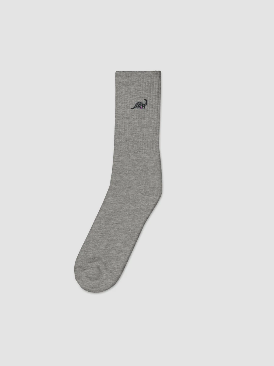 Brontosaurus Grey Socks product image (2)