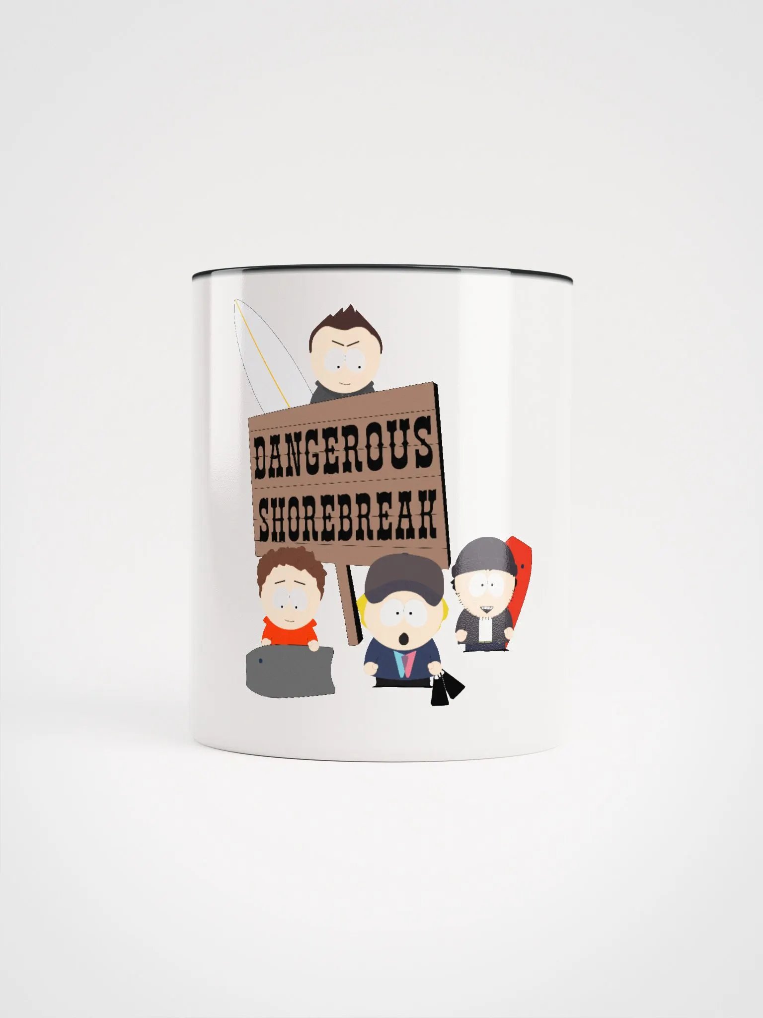 We Bodyboard // Dangerous Shorebreak Mug product image (5)