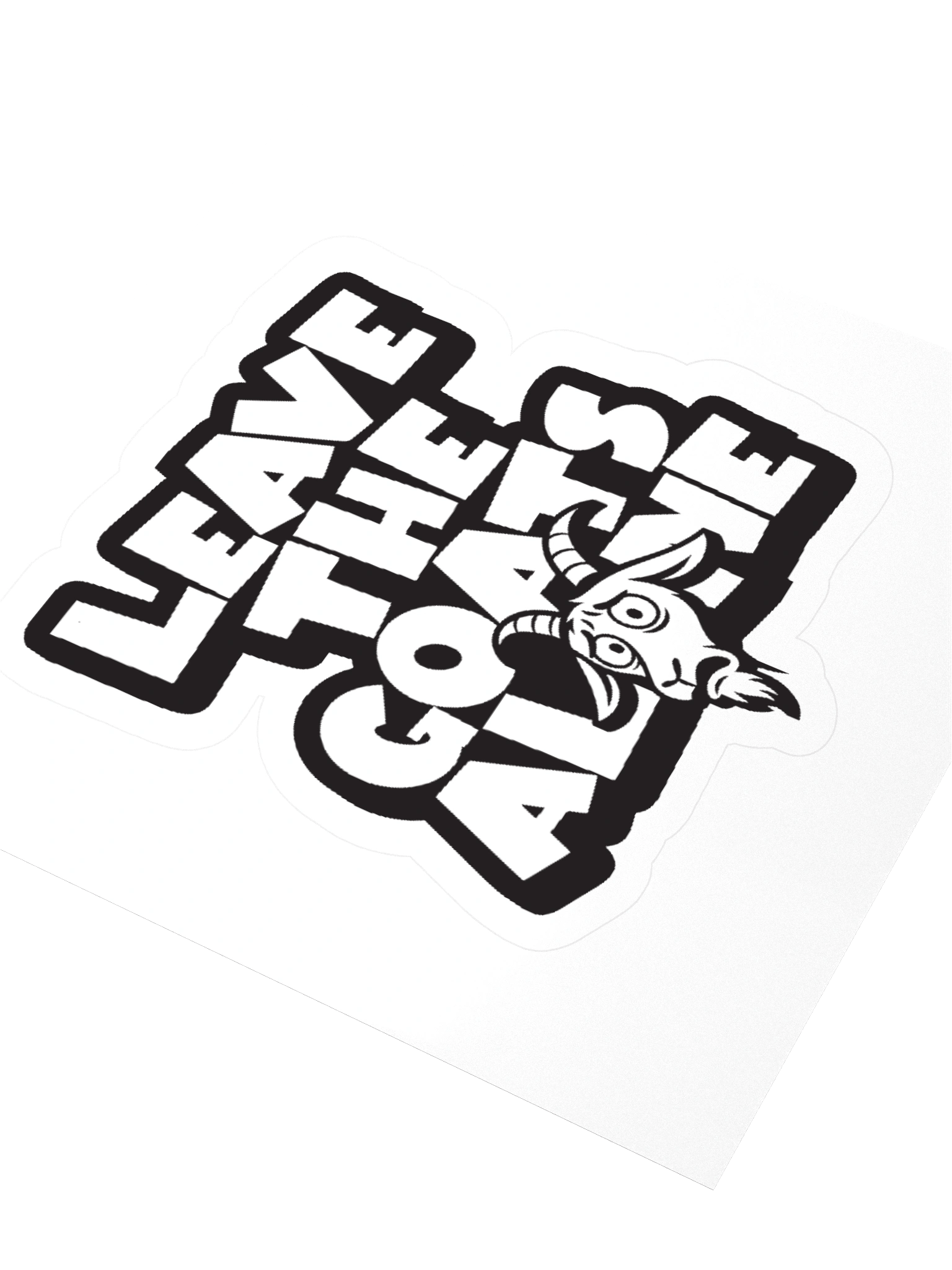 Leave the Goats Alone Stickers product image (8)