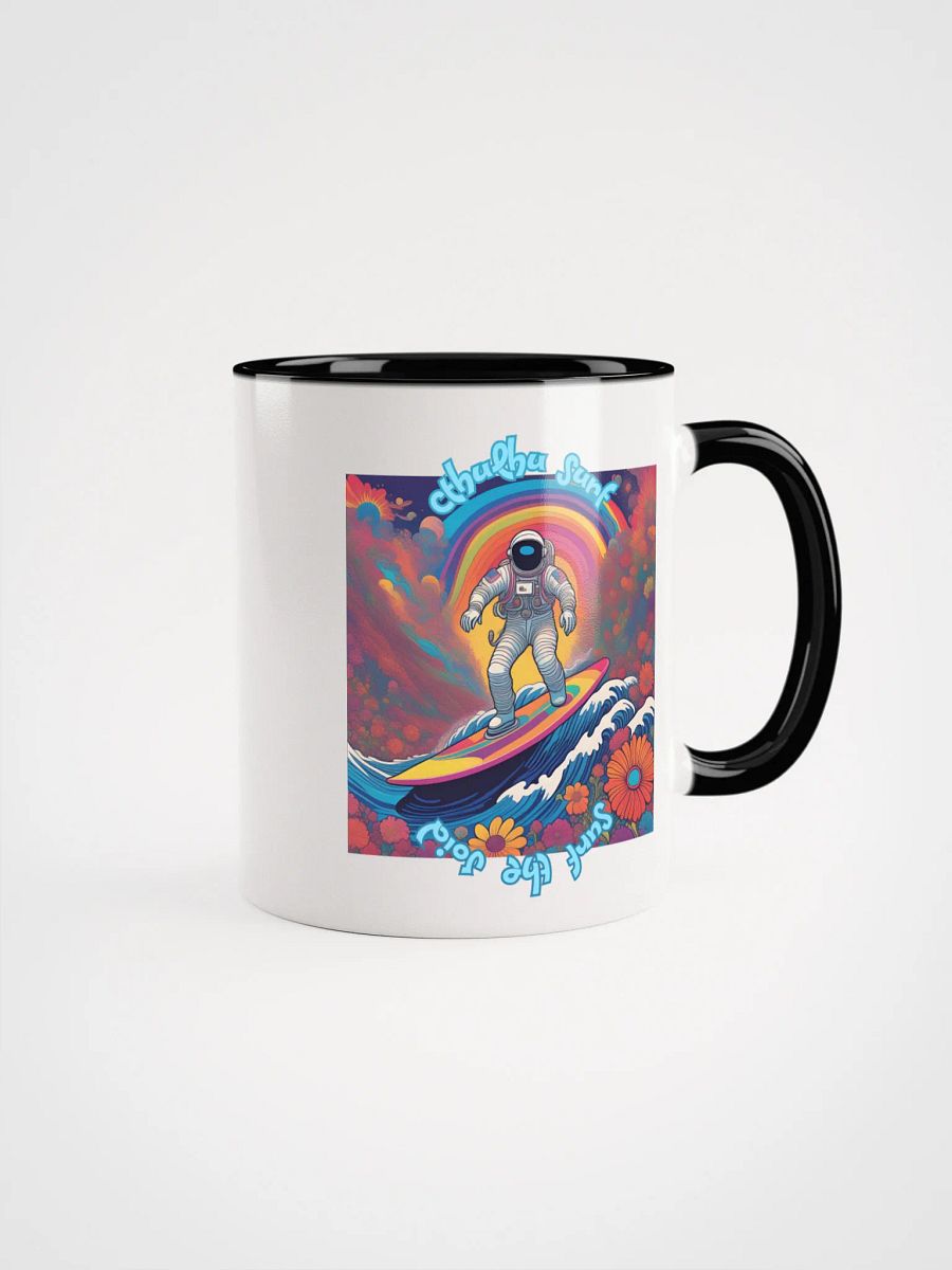 Cthulhu Surf Ceramic Mug Astronaut 04a product image (5)