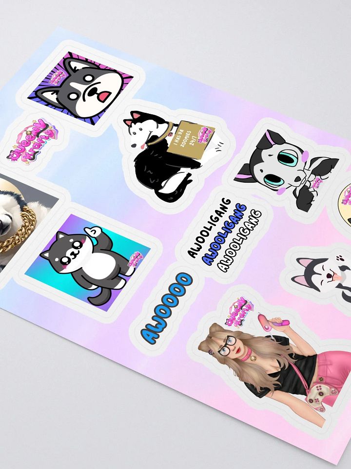 Awoo Tidus Sticker Sheet product image (2)