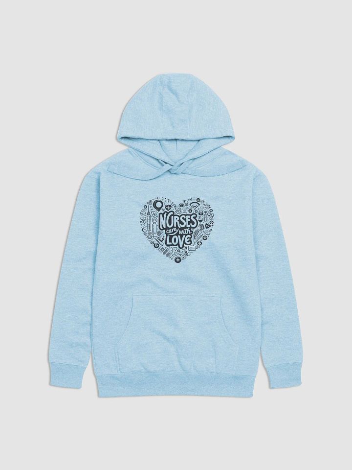 NURSES CARE WITH LOVE HOODIE product image (2)