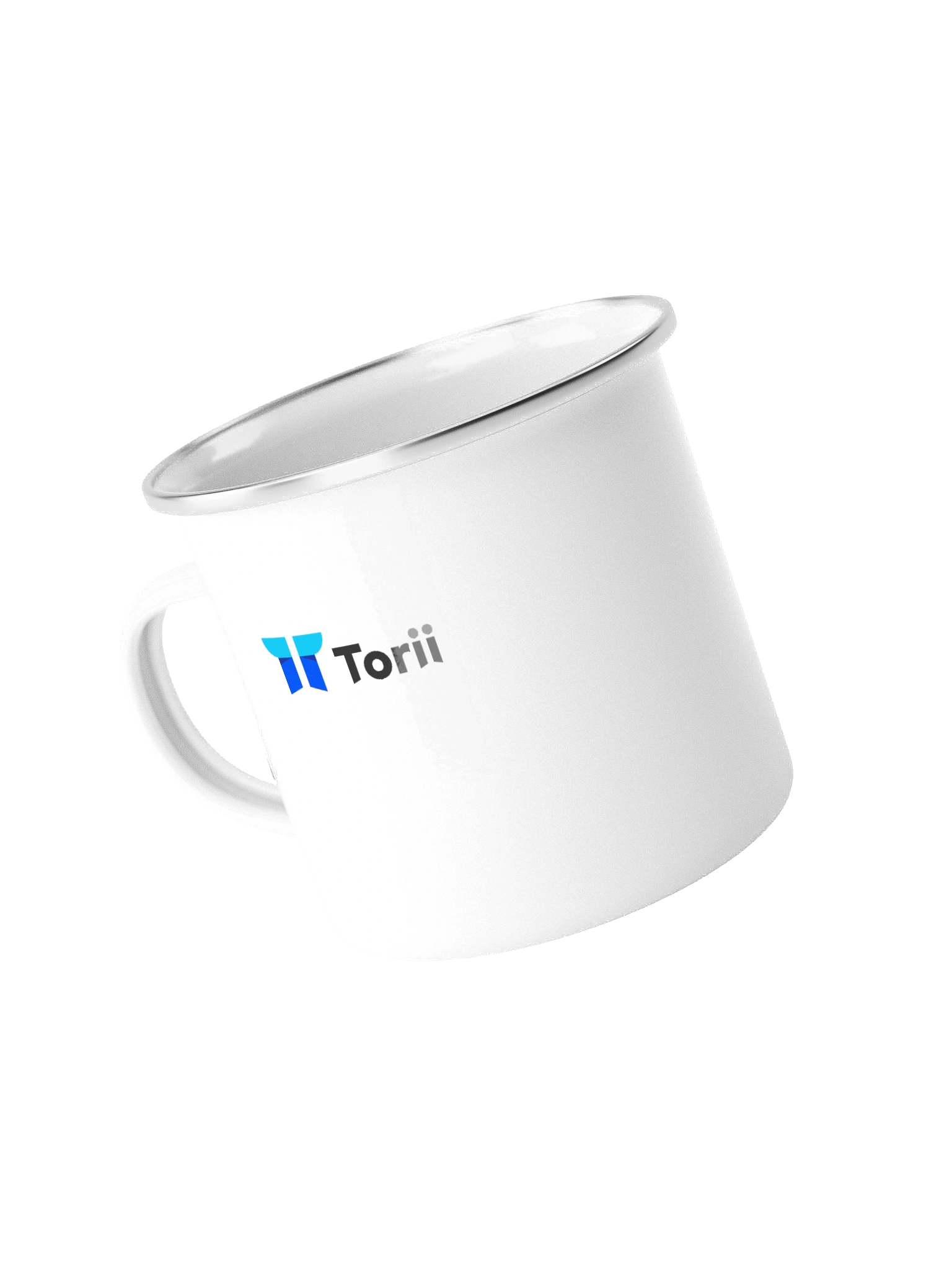 Ghosted Emails Enamel Mug product image (4)