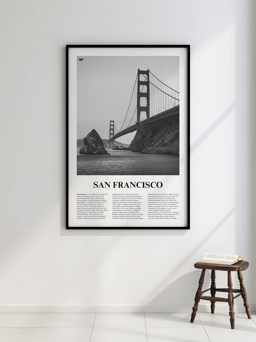 San Francisco 01 Newspaper Poster product image (4)