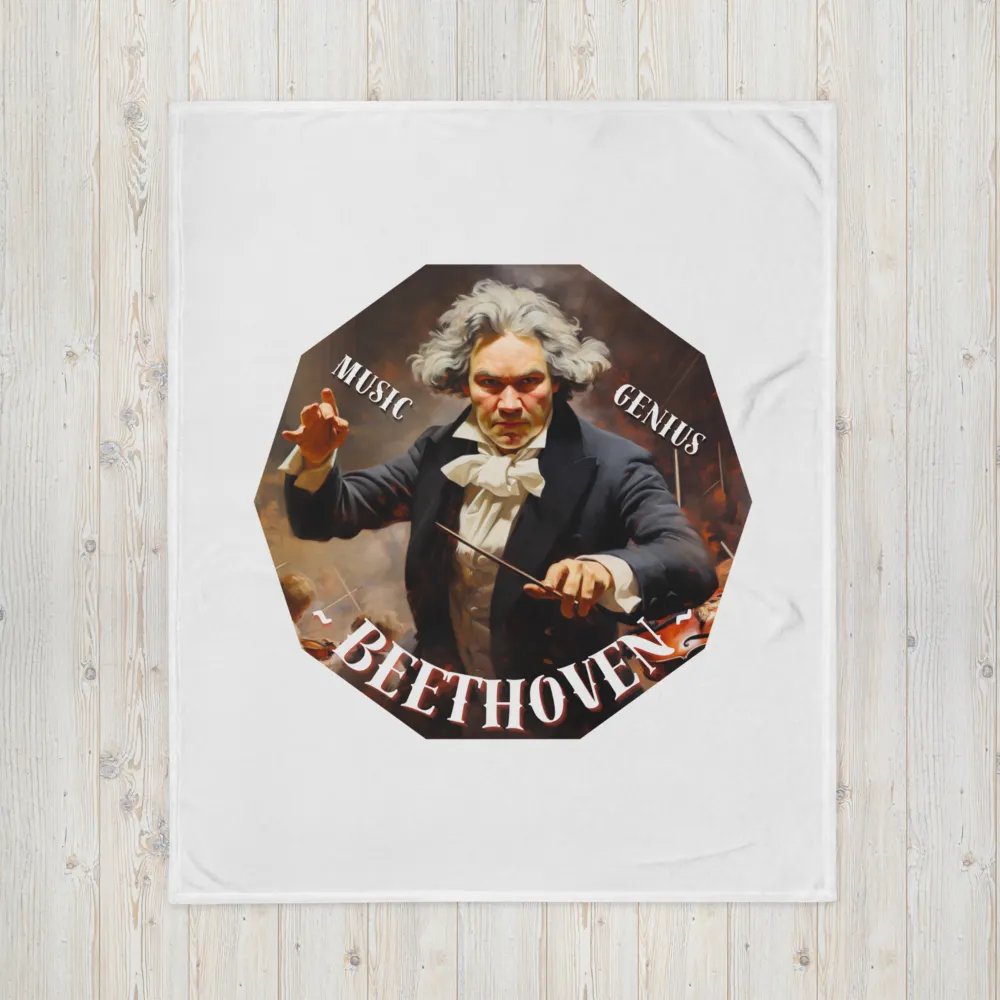 Ludwig van Beethoven - Music Genius | Blanket product image (4)
