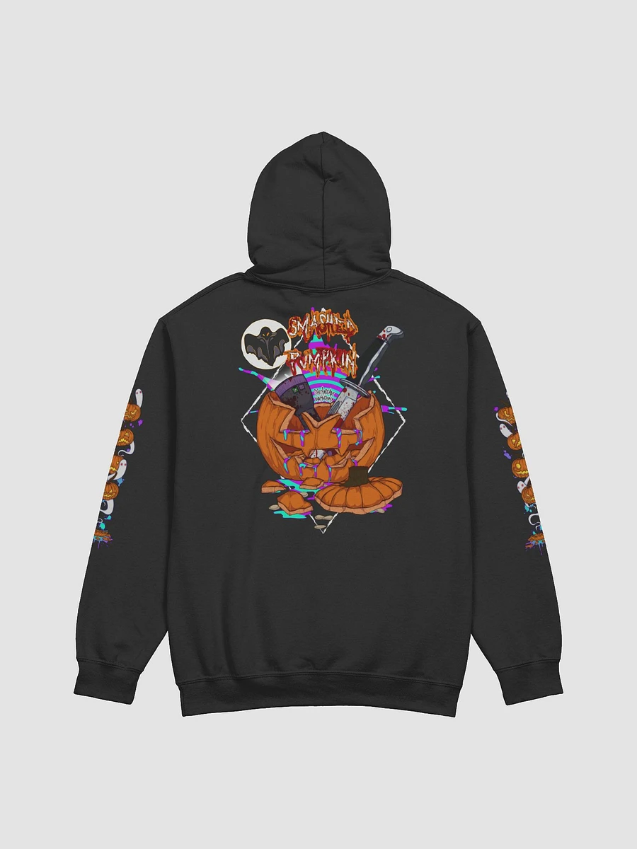 Smashed Pumpkin Hoodie - with Sleeve Accents product image (2)