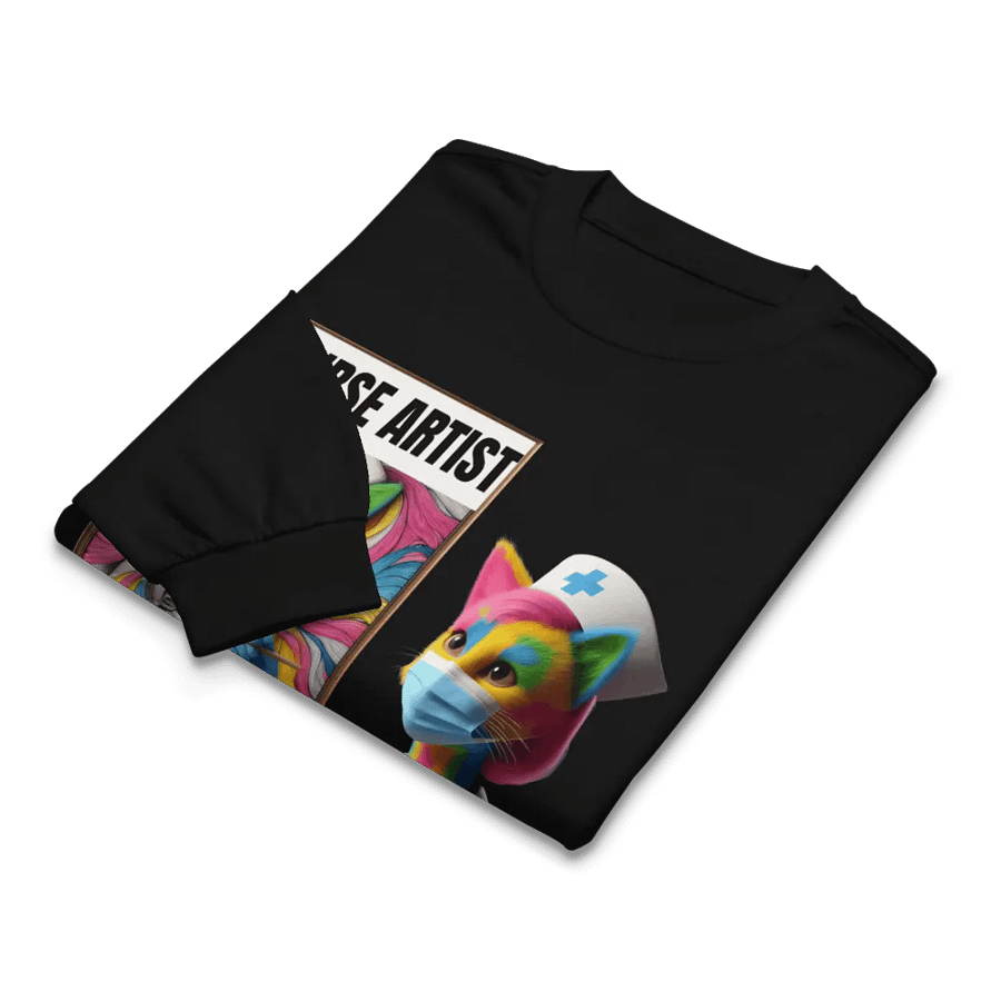 Nurse Artist Vibes Long Sleeve Shirt product image (6)