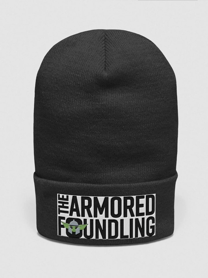 Black TAF beanie product image (1)