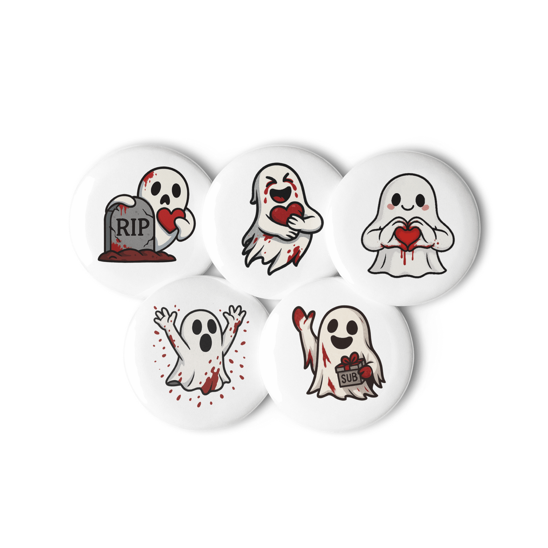 Stoofii's geister pin set product image (3)