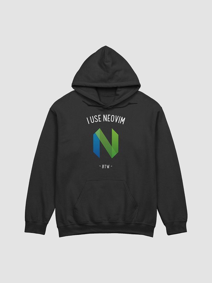 NeovimBTW - Pullover Hoodie BTW product image (1)