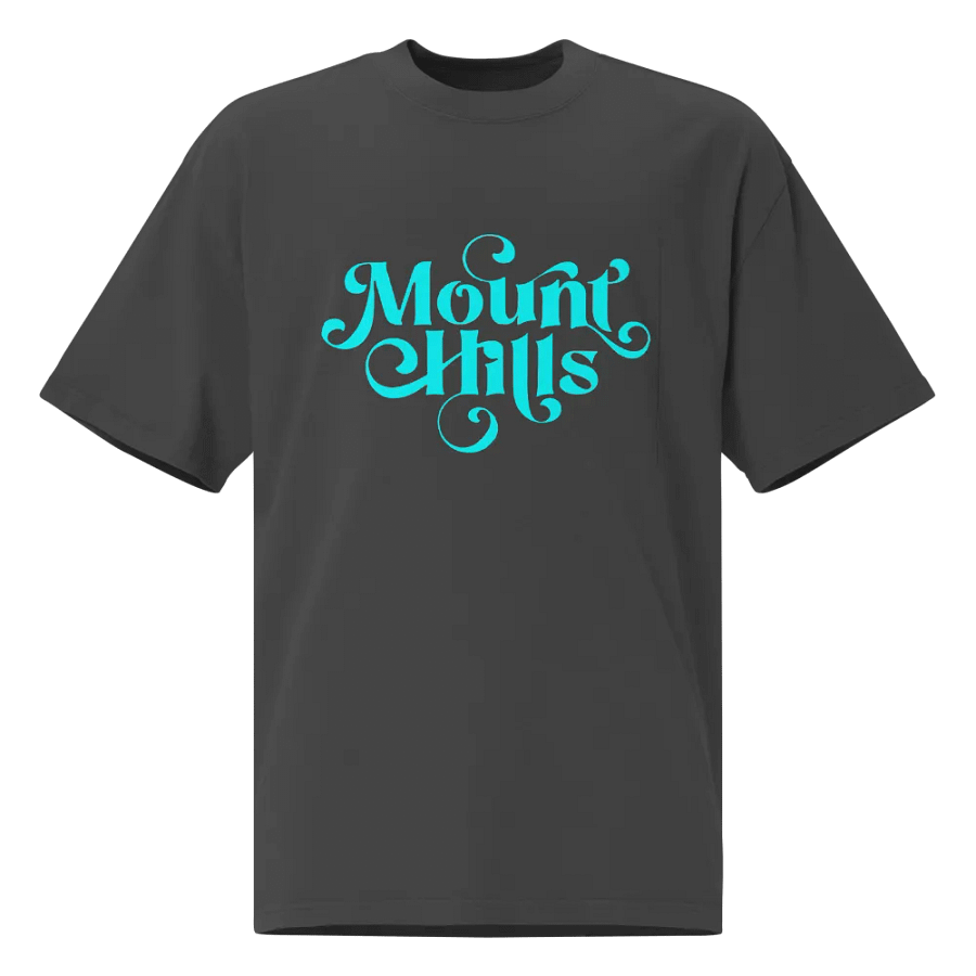 Mount Hills Oversized Faded T-Shirt product image (1)