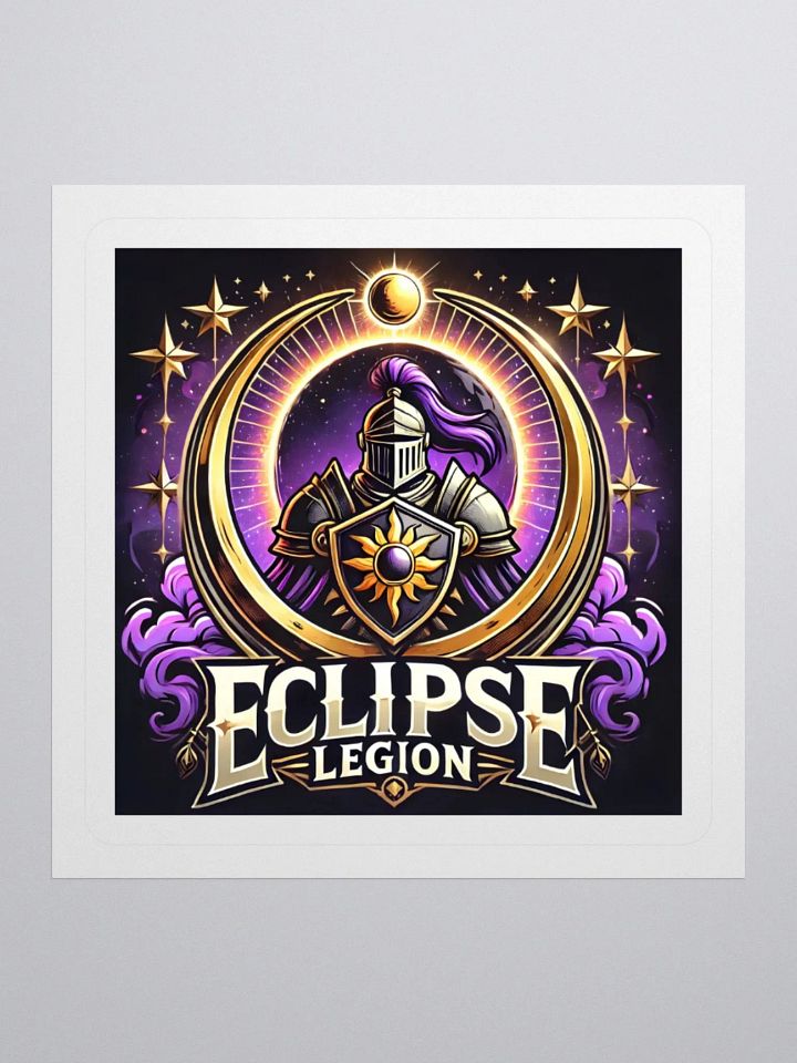 Eclipse Legion Knight Kiss Cut Stickers product image (3)