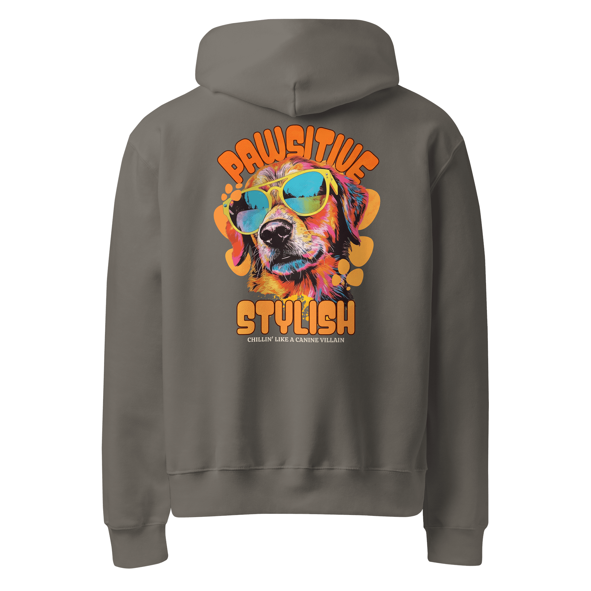 Pawsitive Stylish | Unisex Oversized Hoodie by Bella+Canvas product image (2)