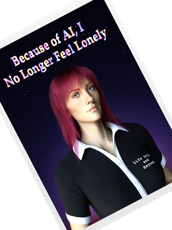 No Longer Lonely (glossy sticker sheet) product image (1)