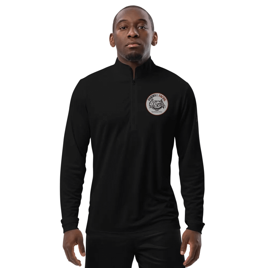 Black RKR Adidas Quarter-Zip Jacket product image (2)