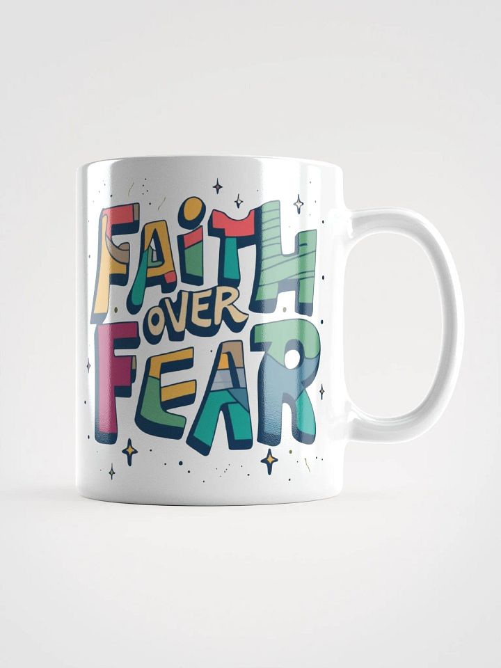 Faith Over Fear Ceramic Mug product image (2)