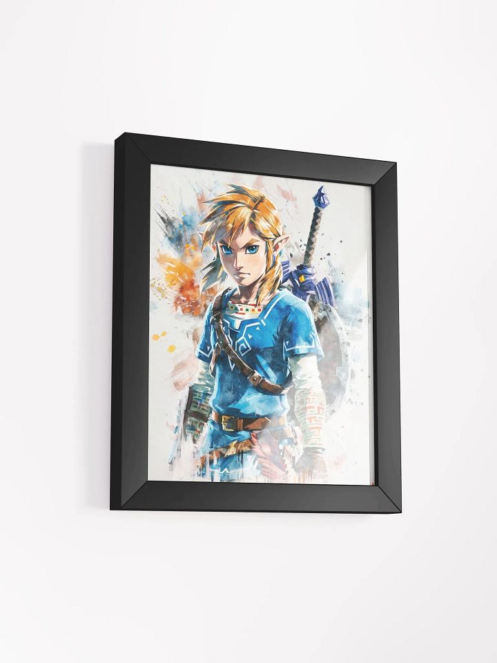 Link v1 - Framed High-Quality Matte Poster (in) product image (23)