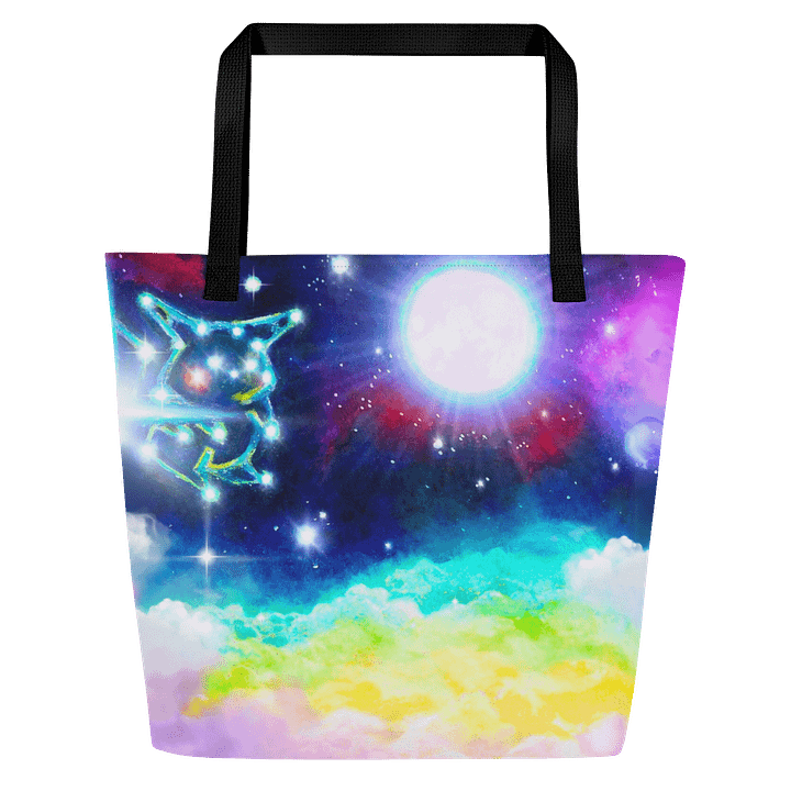 CerettaArt Rainbow Cloud Tote Bag product image (2)