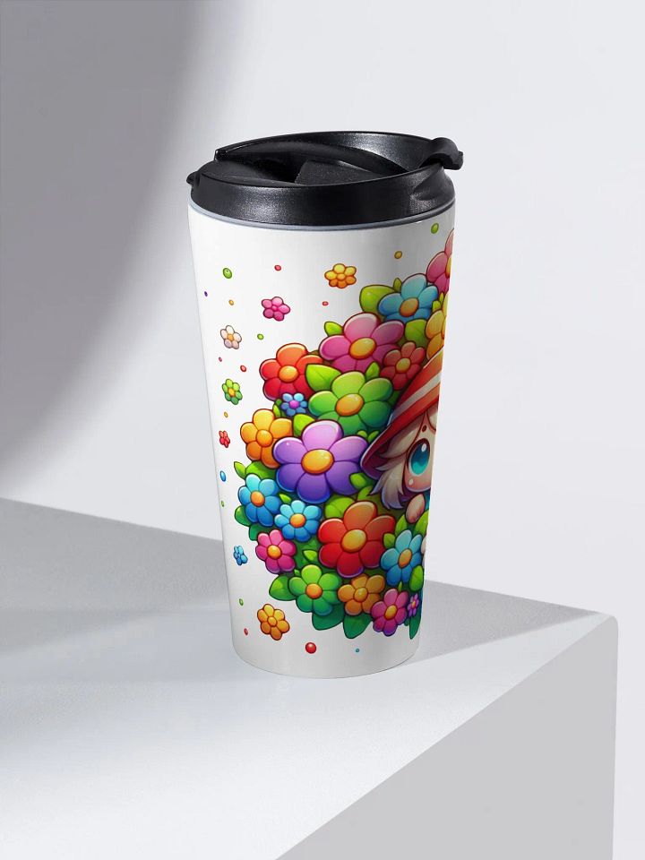 Cute Flower Girl Travel Mug product image (2)