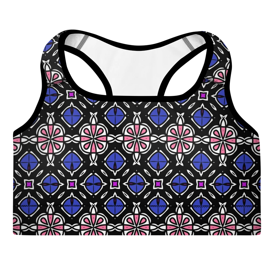 Gender Fluid Abstract (2) - Padded Sports Bra product image (3)