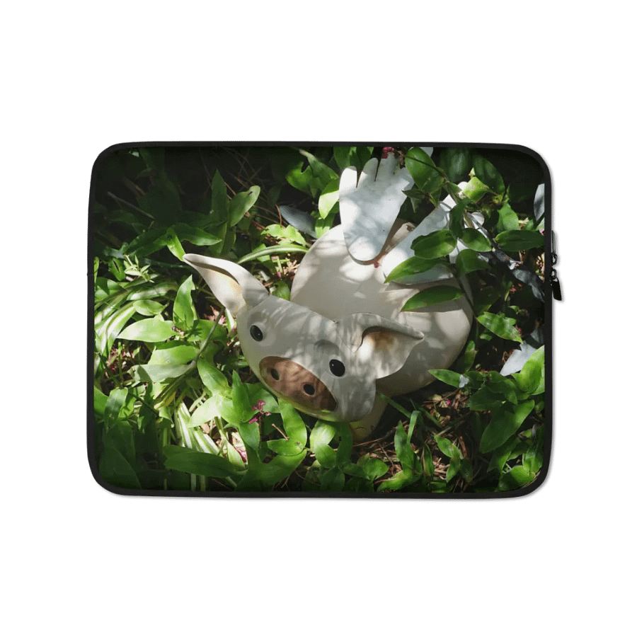 Angel Pig Laptop Sleeve product image (1)