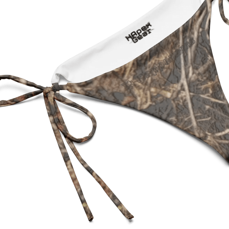 Recycled String Bikini Bottom - Dead Split - It Happennnns Camo product image (2)