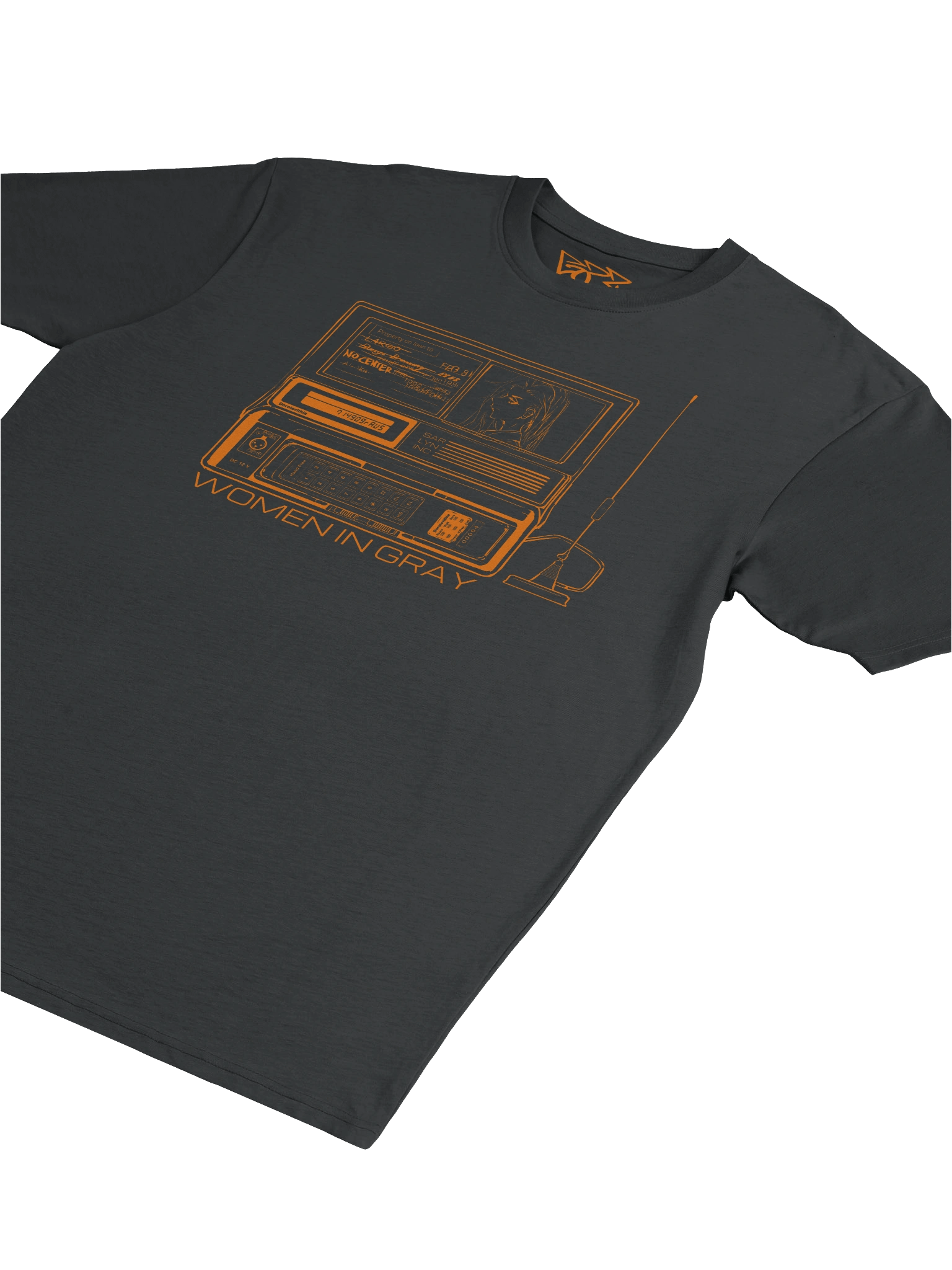 Women in Gray - Mobile Phone T-Shirt (amber) product image (5)