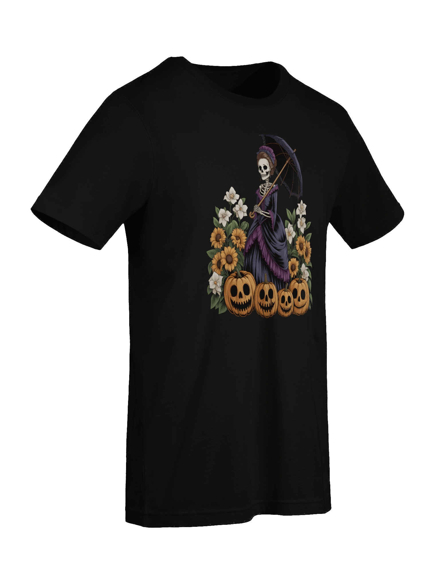 Elegant Skeleton Parasol T-Shirt product image (18)