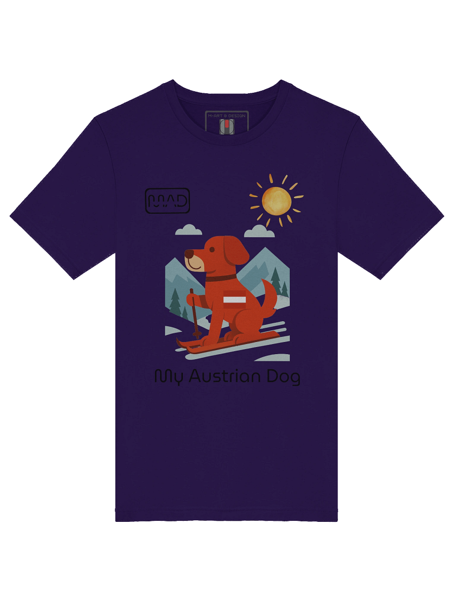 Alpine Pup – Austrian Ski Adventure Tee – MAD Style - M-Art & Design product image (39)