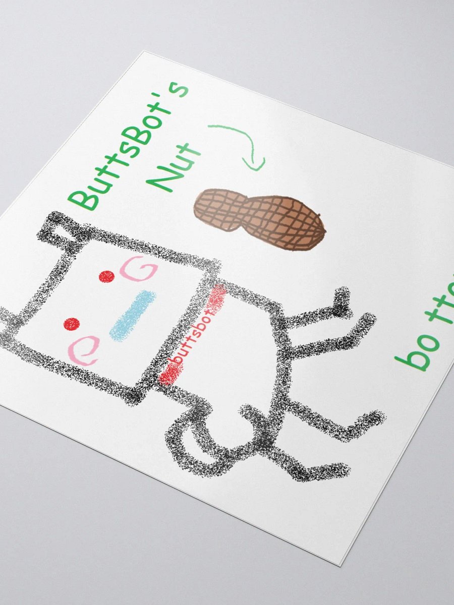 ButtsBot's Nut Sticker product image (3)